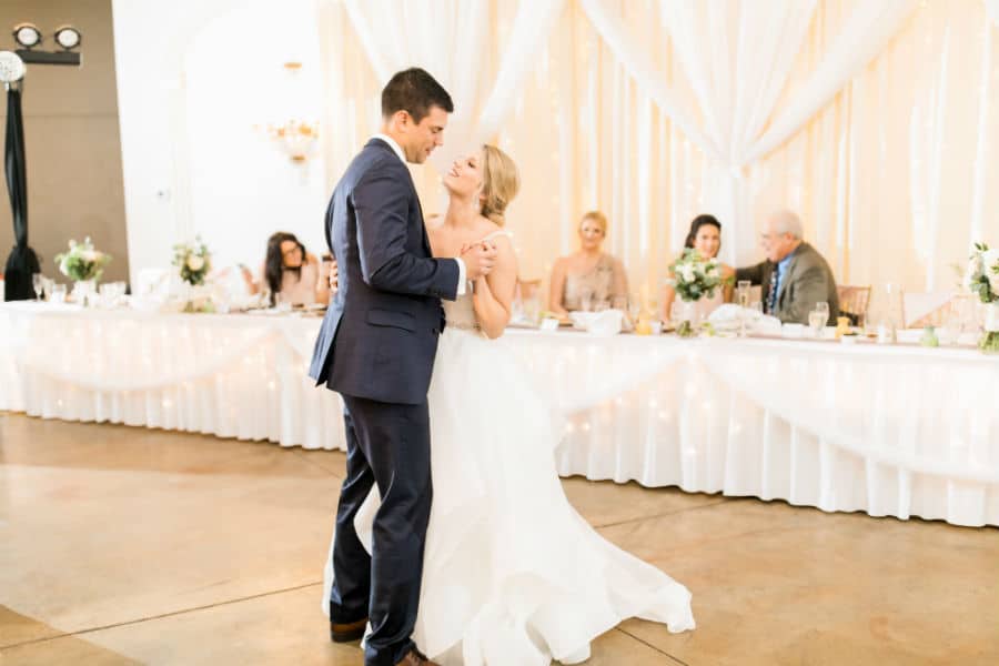 The first dance as Husband and Wife