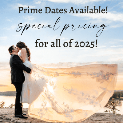 Special Pricing for 2025 dates